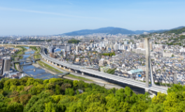 北摂エリア　街並み　写真