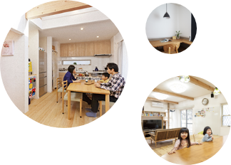 お施主様　内観　写真