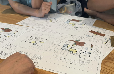 展開図　3Dパース　写真