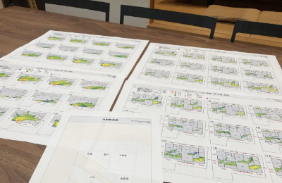 展開図　3Dパース　写真