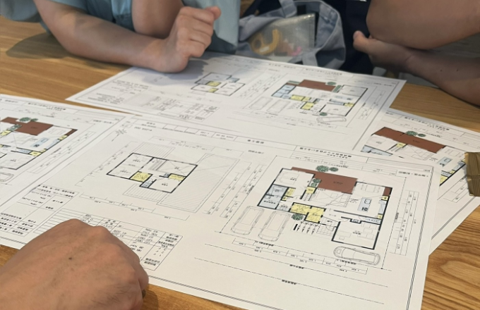 展開図　3Dパース　写真