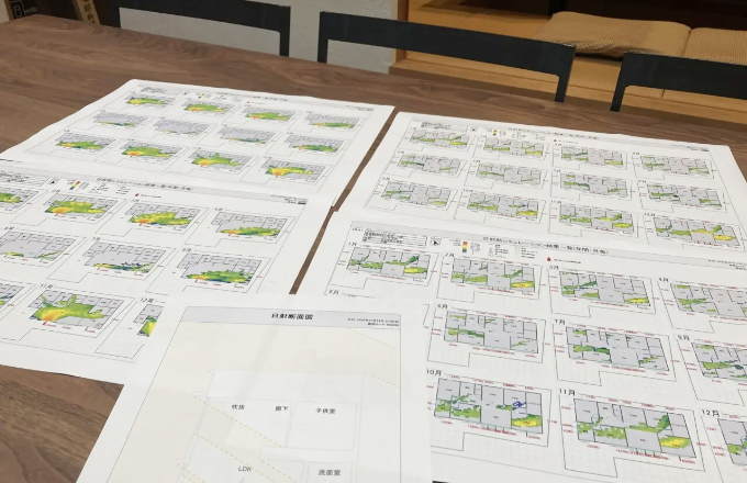 図面　平面図　写真