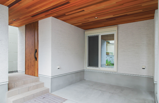 外観　玄関　写真