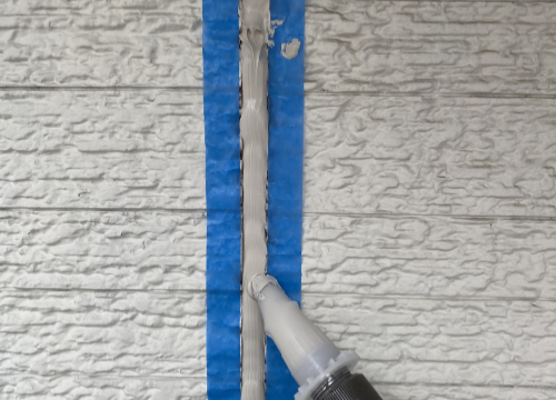 つなぎ目がない外壁の安心