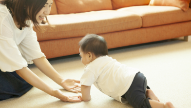 親子　赤ちゃん　写真