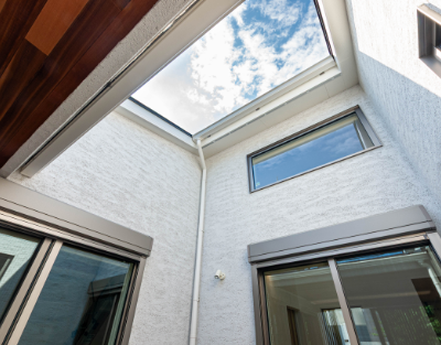 吹き抜け　構造　写真