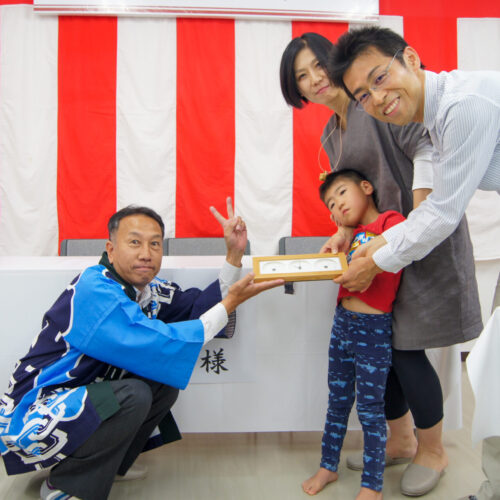 着工式 ～大工さん・職人さん顔合わせ、チームが見えると安心が増える～ ギャラリー写真