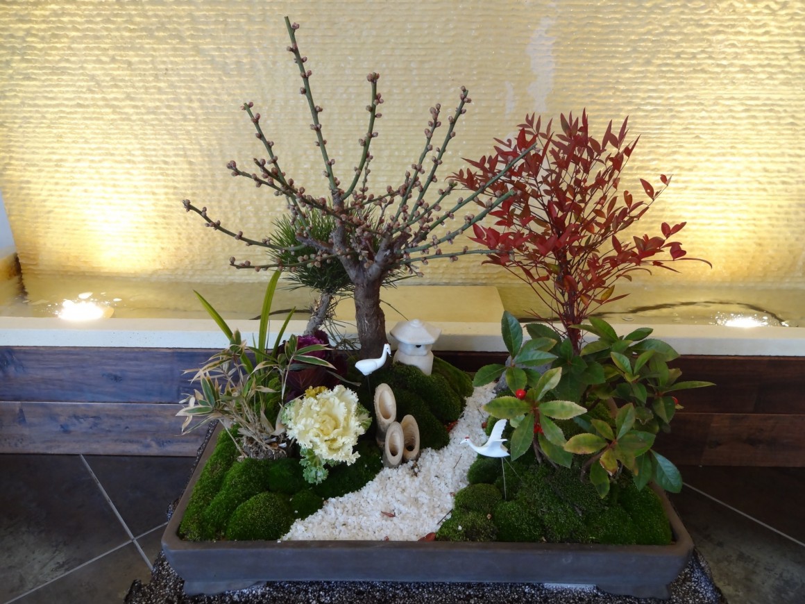 松竹梅の寄せ植え2 松竹梅の寄せ植え2