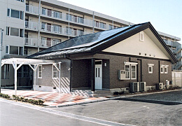 社宅集会所新築工事(太陽電池実験住宅) 社宅集会所新築工事(太陽電池実験住宅)