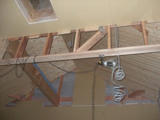 山小屋風の雰囲気 山小屋風の雰囲気